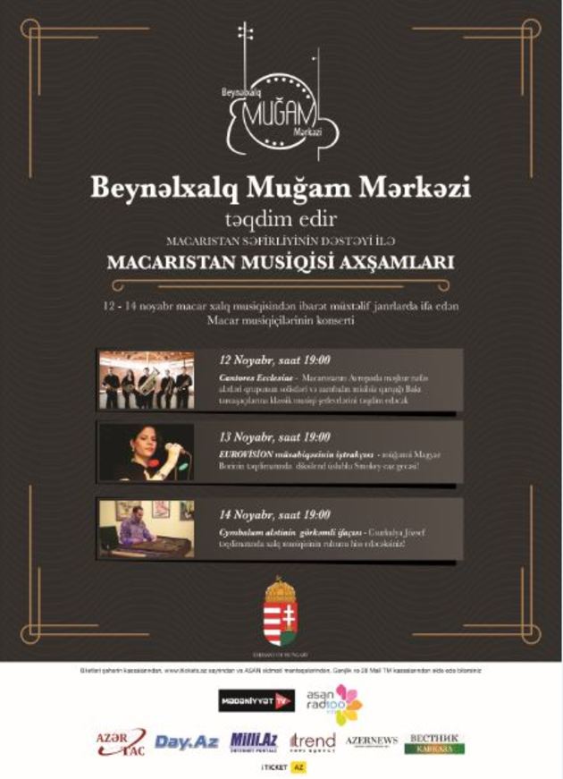 В Баку состоится концертный проект "Венгерские музыкальные вечера"