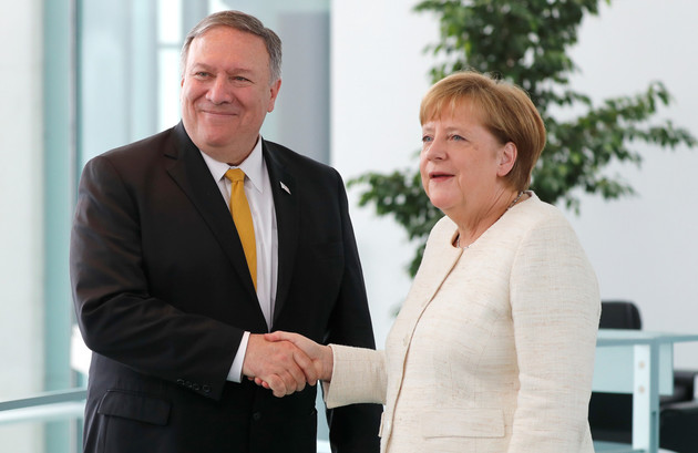 Меркель и Помпео проведут переговоры в Берлине