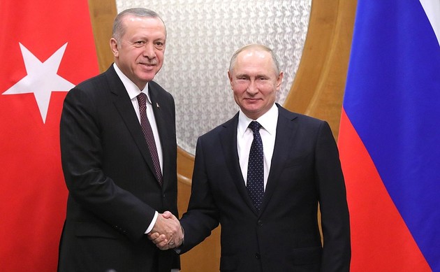 Песков рассказал о предстоящей в январе встрече Путина и Эрдогана