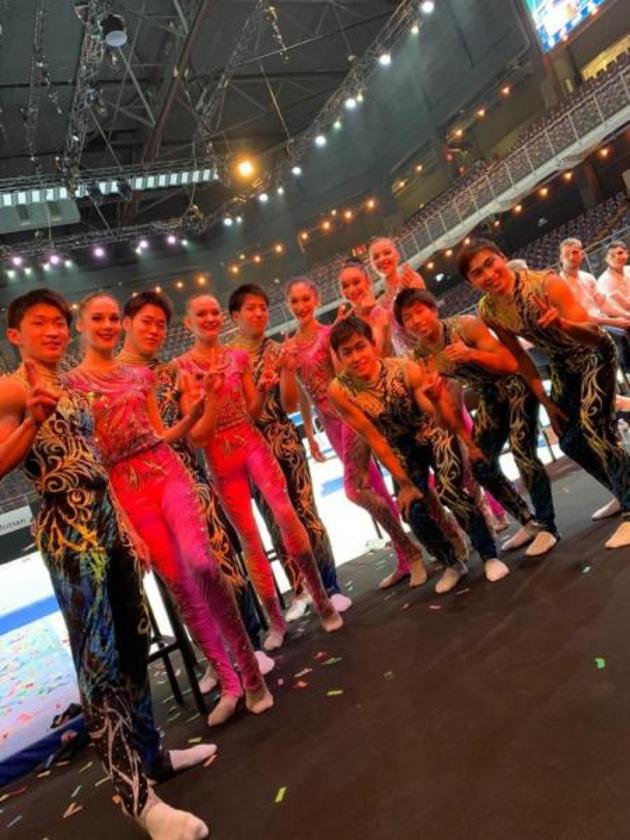Азербайджанские грации вновь выступили на шоу GymGala в Бельгии