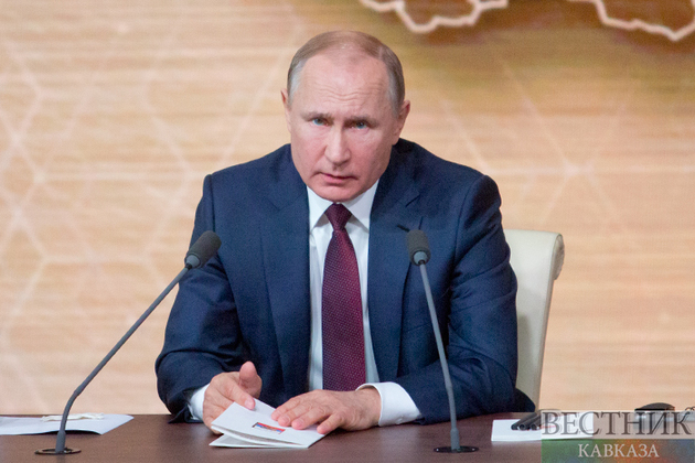 Президент России направил соболезнования в связи с крушением самолета в Казахстане