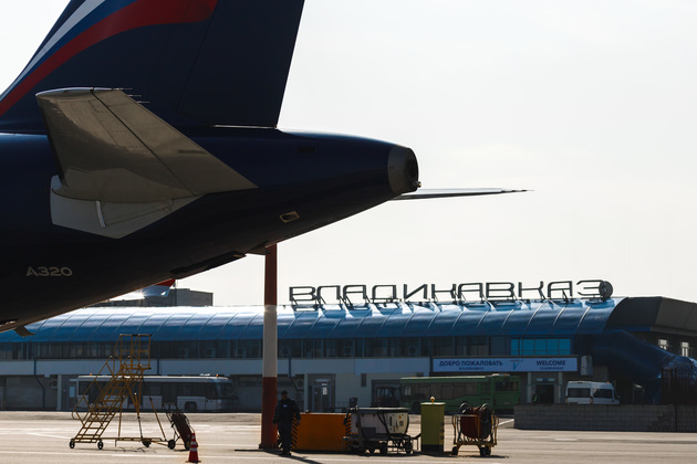 Международный аэропорт "Владикавказ" почти на треть нарастил поток пассажиров