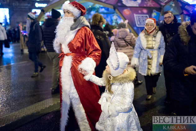 Москва встретила Новый 2020 год