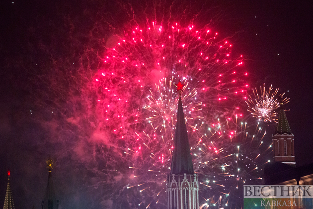 Москва встретила Новый 2020 год