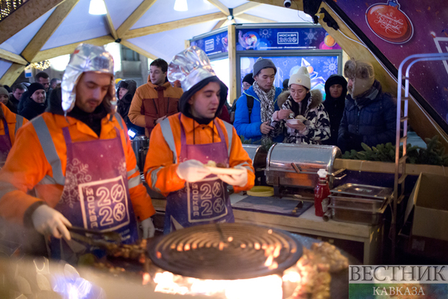 Москва встретила Новый 2020 год