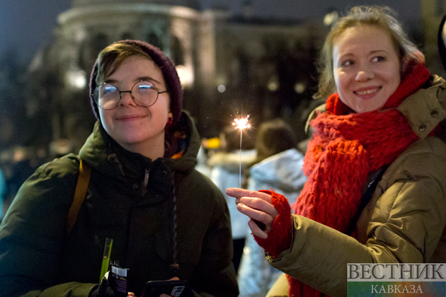 Москва встретила Новый 2020 год