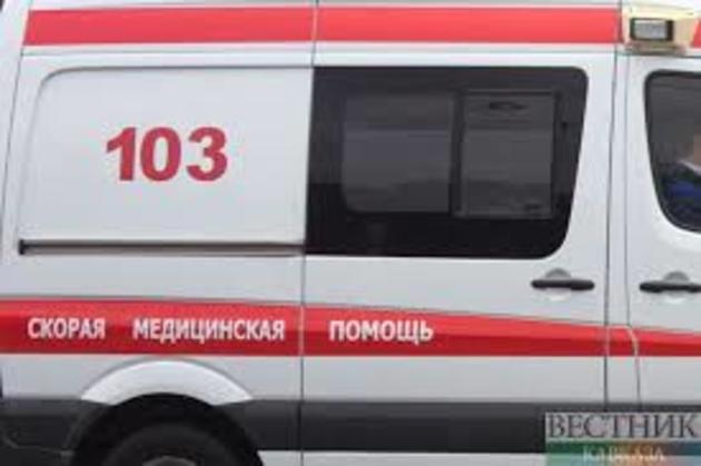Водитель "скорой" госпитализирован после ДТП в Москве 