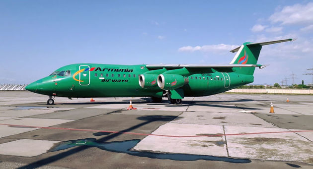Завтра Armenia Airways возобновляет полеты в Тегеран