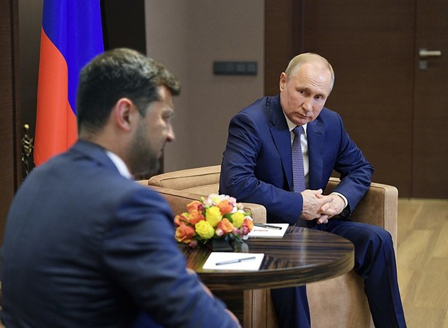 Песков: Путин и Зеленский могут встретиться в любой момент