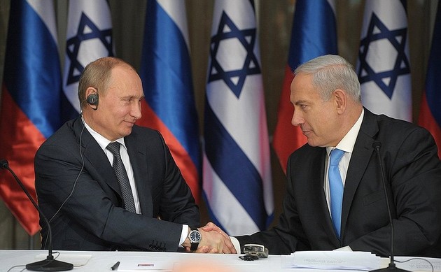 Путин поздравил Нетаньяху и выразил надежду на продолжение сотрудничества России и Израиля