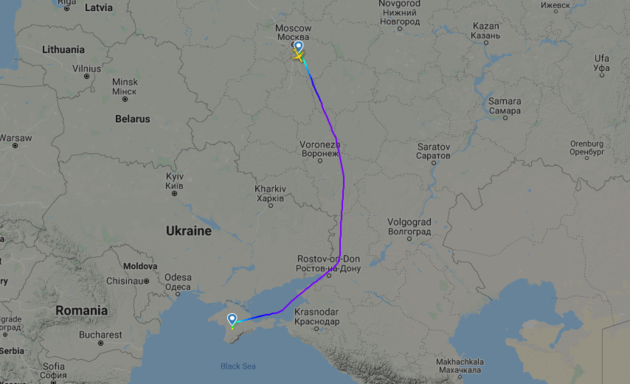 Самолет S7 сел в Москве из-за угрозы теракта