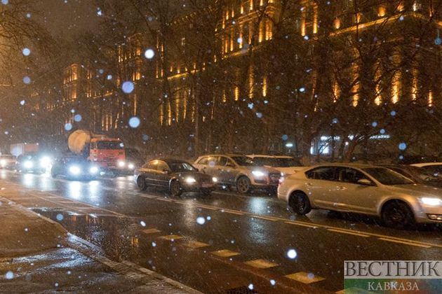 Москвичей предупредили о сильном ветре и мокром снеге