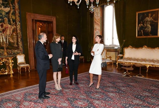 Мехрибан Алиева посетила Квиринальский дворец в Риме