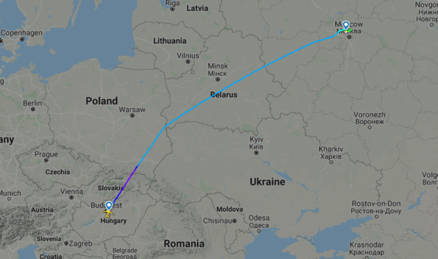 Подавший сигнал тревоги самолет "Аэрофлота" приземлился в Шереметьево