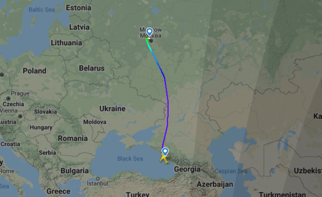 Самолет "Аэрофлота" из Сочи сел в Шереметьево со сработавшим датчиком неисправности