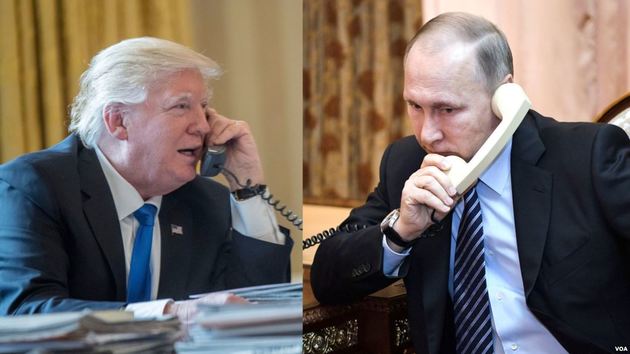 Дональд Трамп позвонил Владимиру Путину