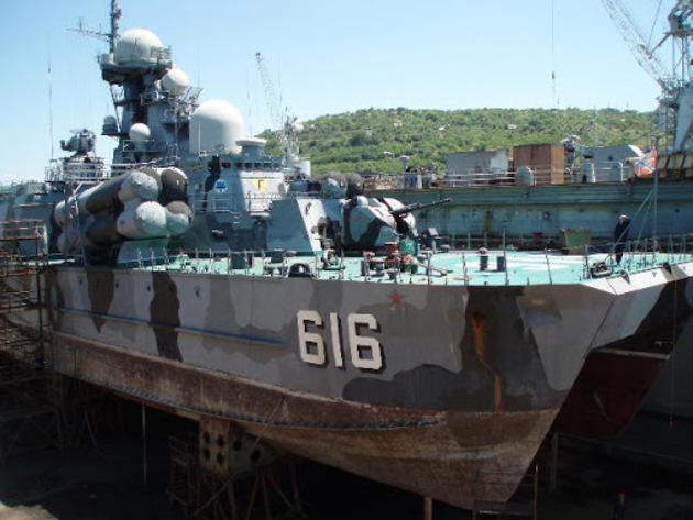 Пандемия задержит ремонт четырех кораблей ВМФ в Севастополе