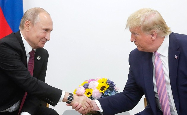 Путин и Трамп приняли совместное заявление к 75-й годовщине встречи на Эльбе