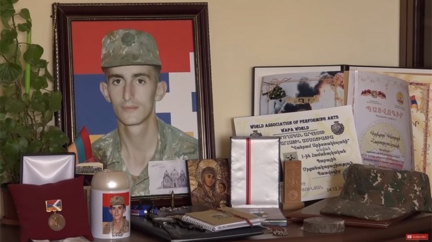 Как живет в Ереване семья солдата, погибшего в Карабахе