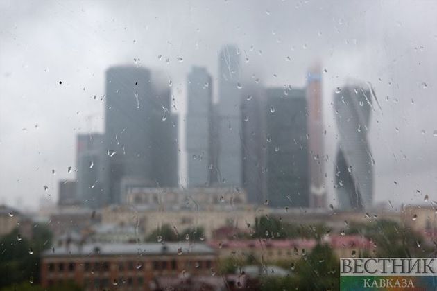 Дождливо будет в Москве в воскресенье
