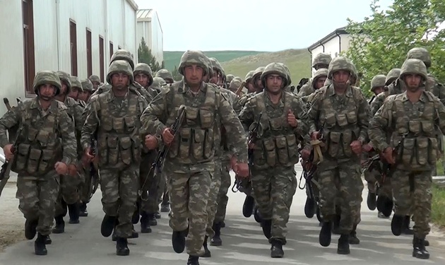 Широкомасштабные оперативно-тактические учения стартовали в Азербайджане (ВИДЕО)