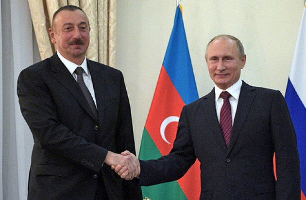 Путин и Алиев обговорили ситуацию в приграничных районах Дагестана
