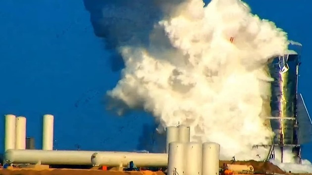 В США взорвался прототип межпланетного корабля SpaceX - СМИ
