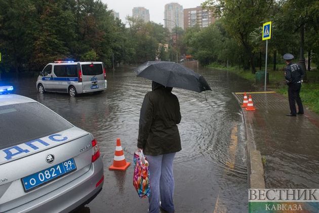 МЧС: в Москве ожидается грозовой дождь с градом и ветер до 18 м/с