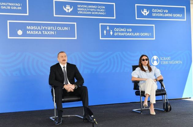 Три больницы модульного типа открылись в Азербайджане при участии Ильхама Алиева и Мехрибан Алиевой