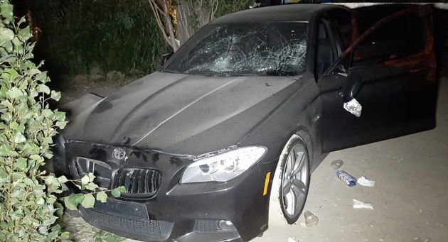Полицейские Алматы нашли брошенное авто, водитель которого сбил двух человек
