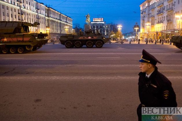 В десяти городах Юга России пройдут вечерние репетиции парады Победы 
