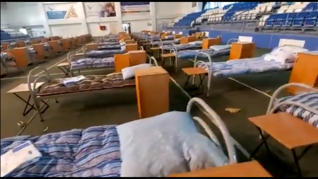 Пациентов с коронавирусом разместят в теннисном центре в Актау (ВИДЕО)