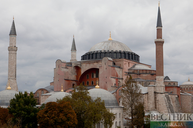 В соборе Святой Софии скончался турецкий муэдзин