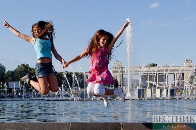 Москву ожидает жара без осадков 