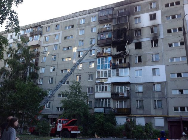 В Нижнем Новгороде взорвался газ в жилом доме