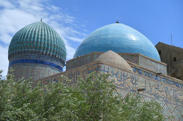 В Казахстане отреставрировали купол мавзолея Ходжи Ахмеда Яссауи