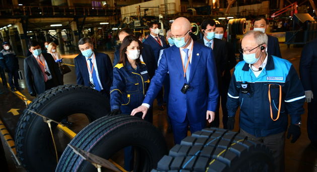 Казахстан запускает производство автошин