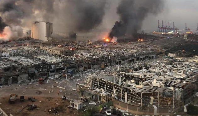 После взрыва в Бейруте числятся пропавшими без вести более 60 человек