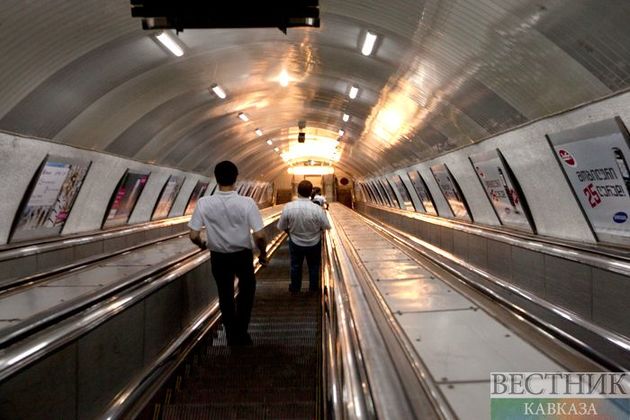 Задержка произошла в движении метро в Тбилиси