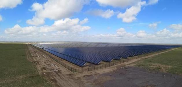 Солнечную электростанцию ввели в эксплуатацию в Карагандинской области