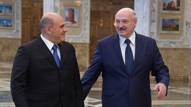 Переговоры Мишустина и Лукашенко проходят в Минске