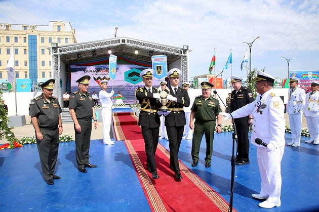 Церемония закрытия конкурса "Кубок моря" прошла в Баку (ВИДЕО)
