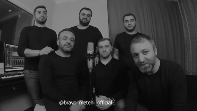 Грузинская группа Bravo Metehi оригинальным способом призналась в любви Азербайджану