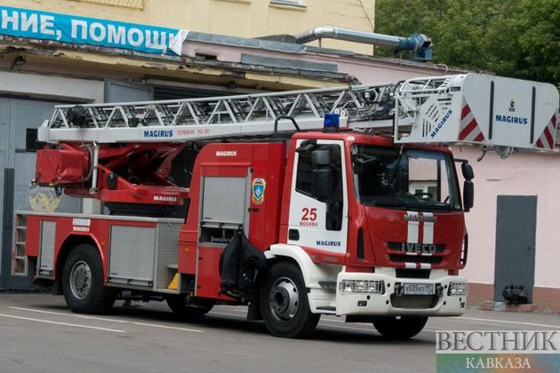 Десятки человек эвакуированы из горящей гостиницы в Ростове-на-Дону