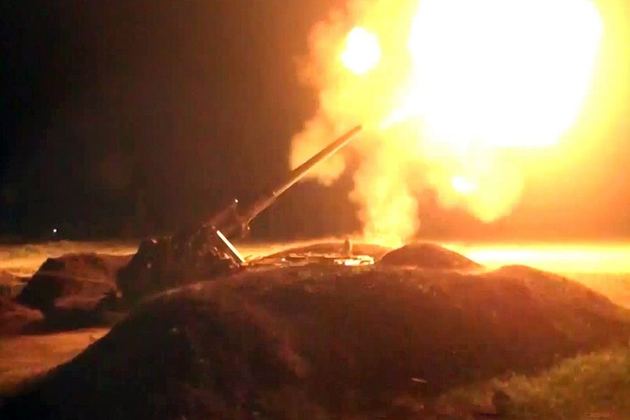 Азербайджанские войска отразили ночные атаки противника