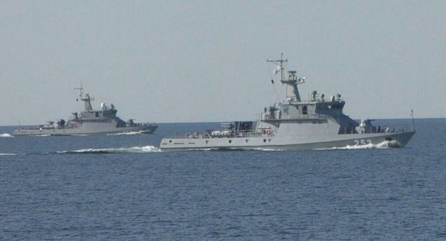 ВМС Казахстана провели учение в Каспийском море