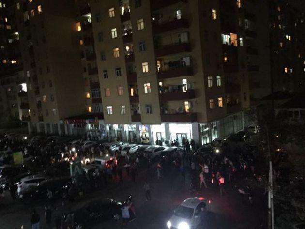 Жители Баку отмечают освобождение Суговушана