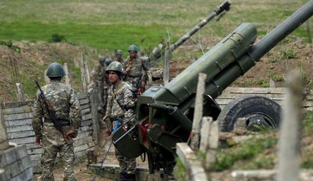 Оттесненные вдоль линии фронта ВС Армении обстреливают населенные пункты Азербайджана - Минобороны Азербайджана