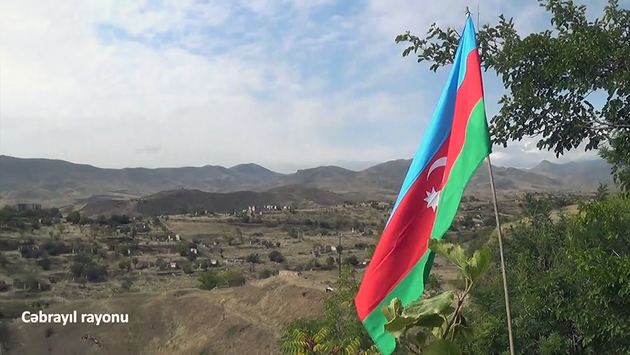 Минобороны Азербайджана опубликовало видеокадры освобожденного от оккупации Джебраильского района