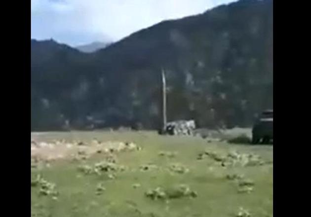 Армения вновь обстреляла Азербайджан ракетами "Эльбрус" (ВИДЕО)